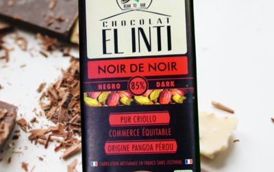 Chocolat noir 85 % de cacao bio