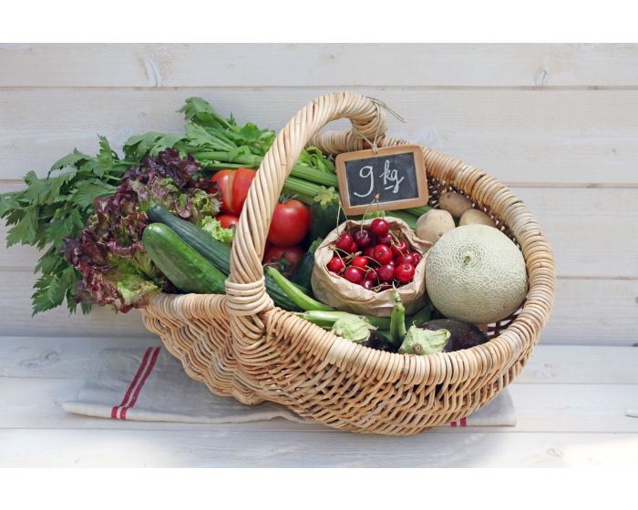 Panier de fruits et légumes bio - Les Paniers Davoine