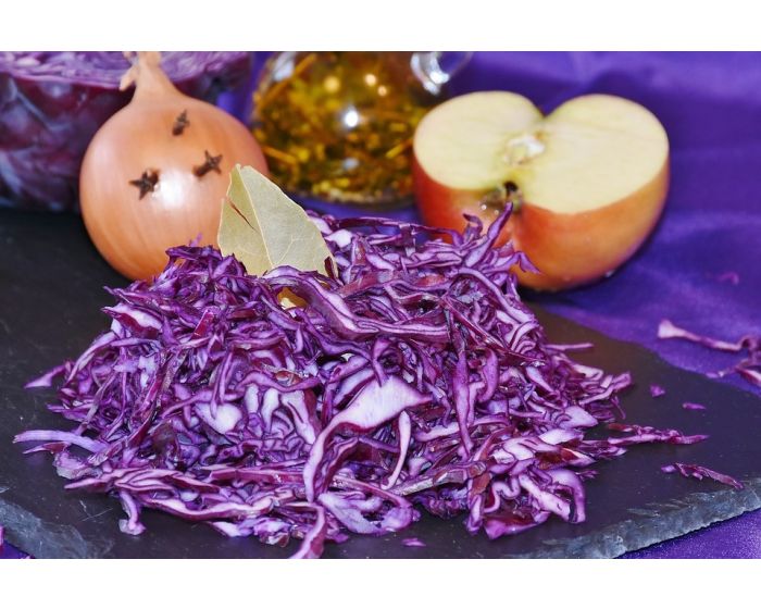 Chou rouge bio de Provence Les paniers Davoine
