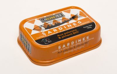 Sardines aux poivrons et piments bio