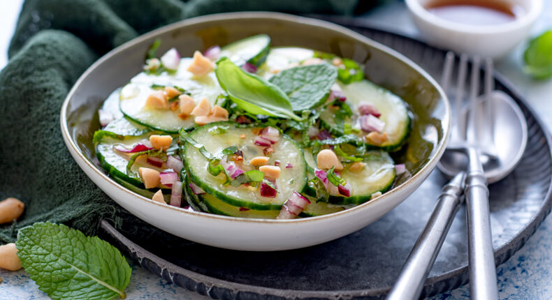 Recette Concombre façon thaïe