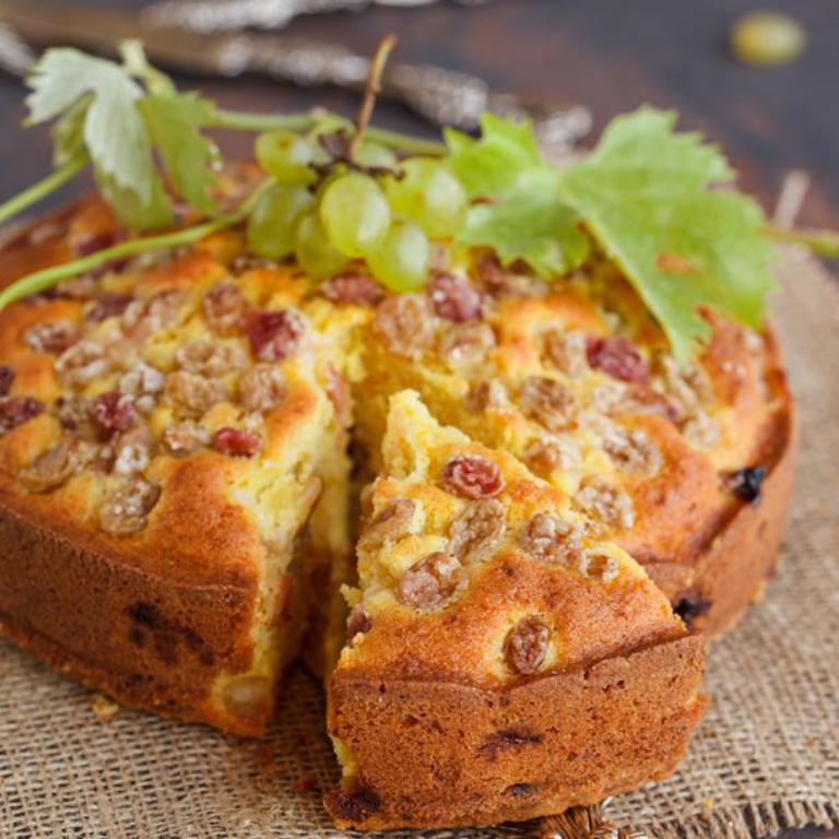 recette bio clafoutis aux raisins