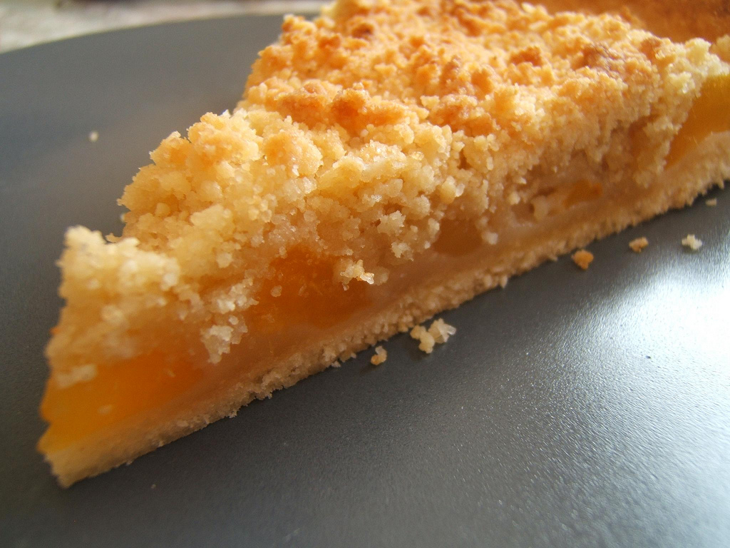 Crumble aux fruits du verger et aux speculoos