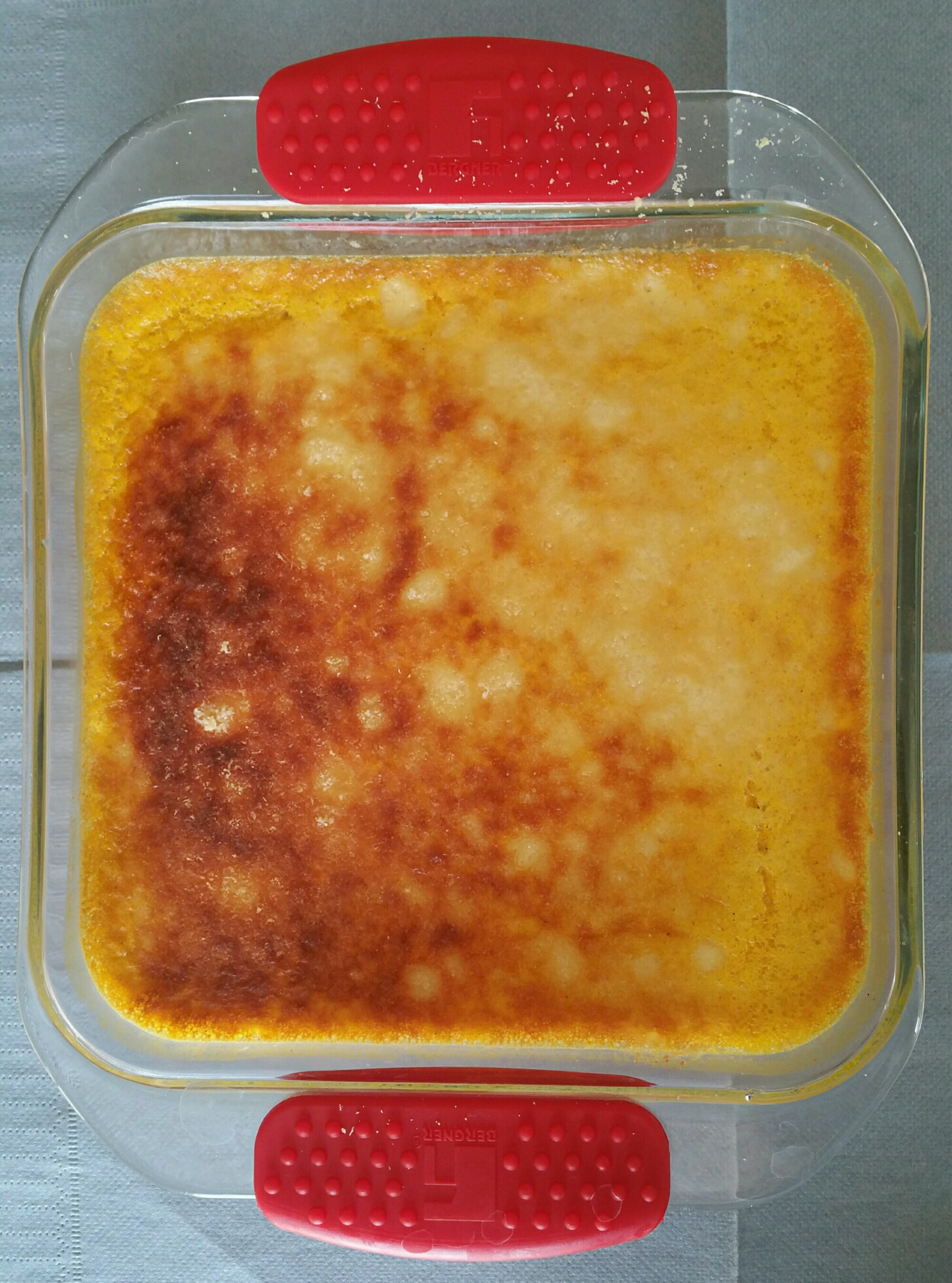 Flan sucré de courge muscade