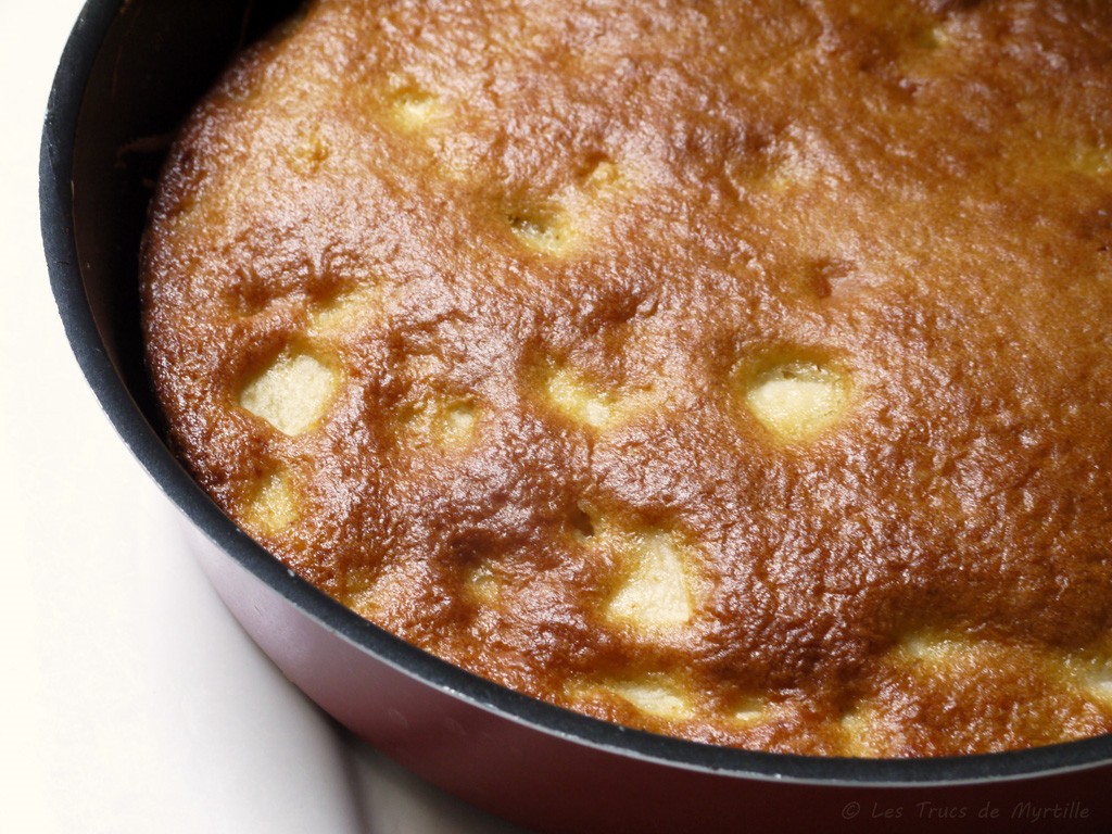 Gateau pomme fromage blanc
