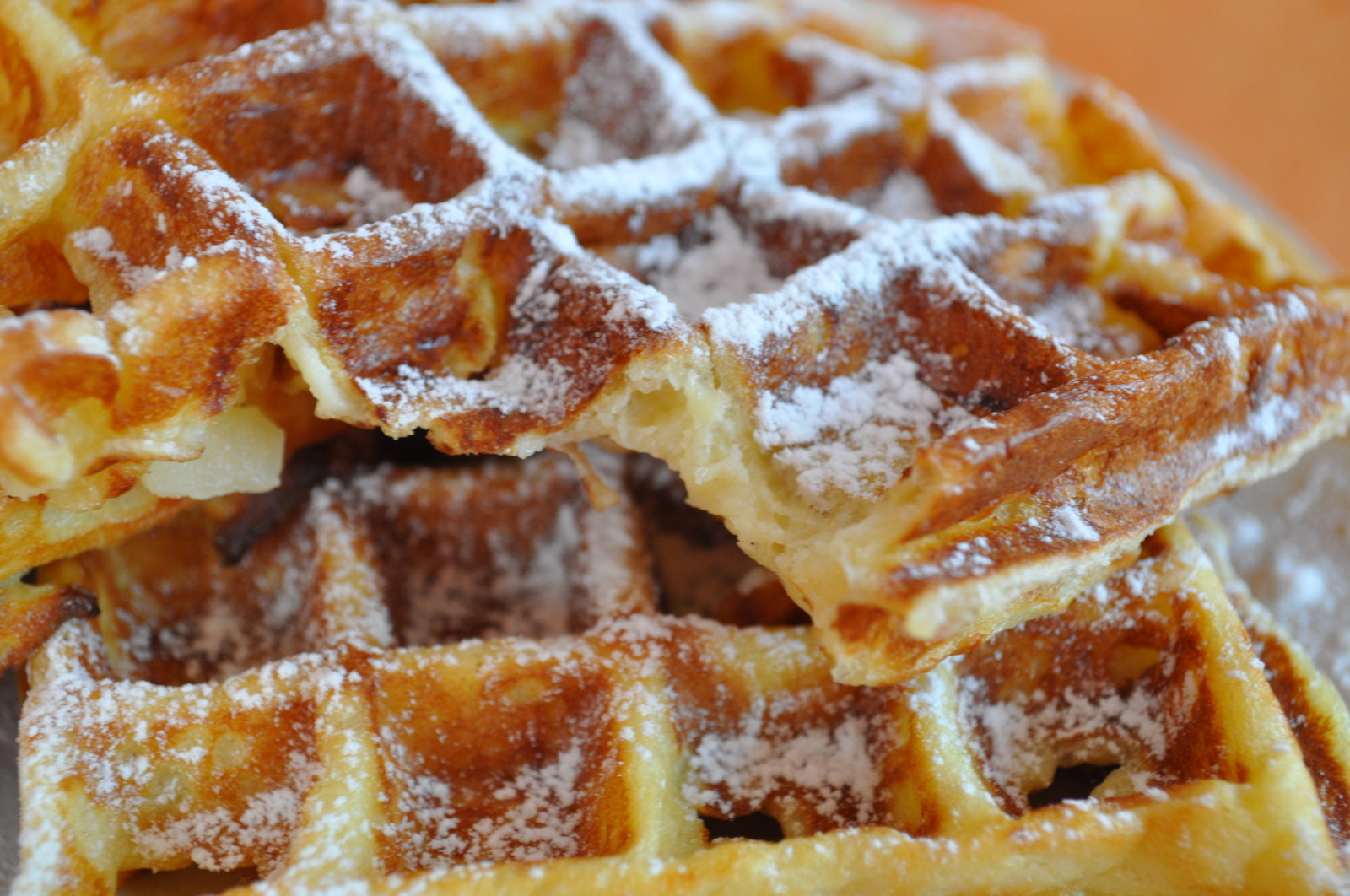 Gaufres aux pommes