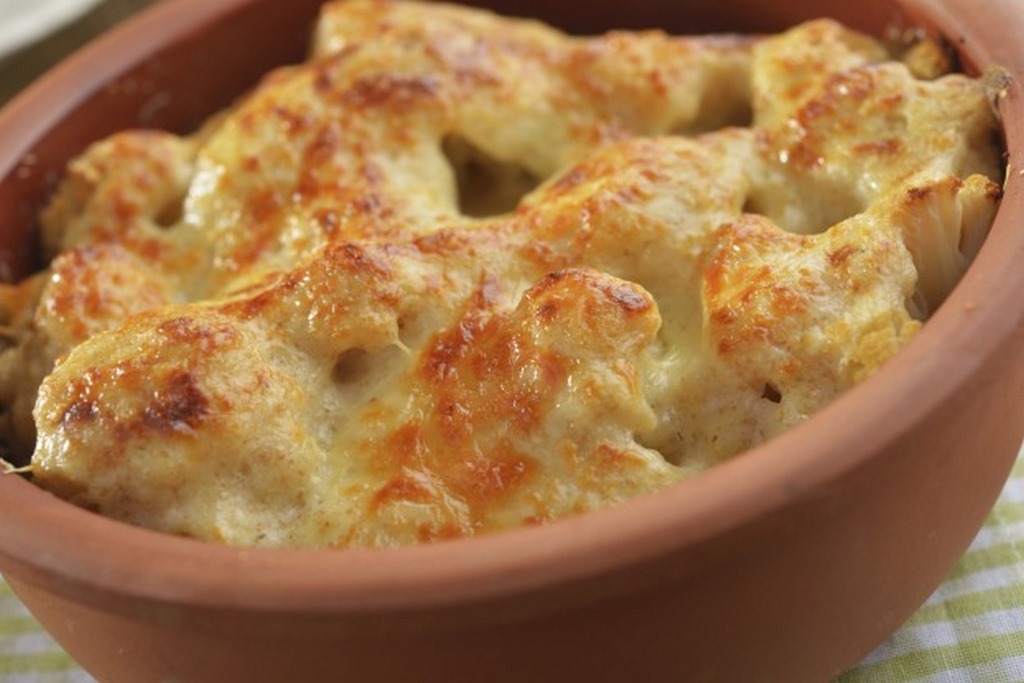 recette gratin de chou-fleur bio