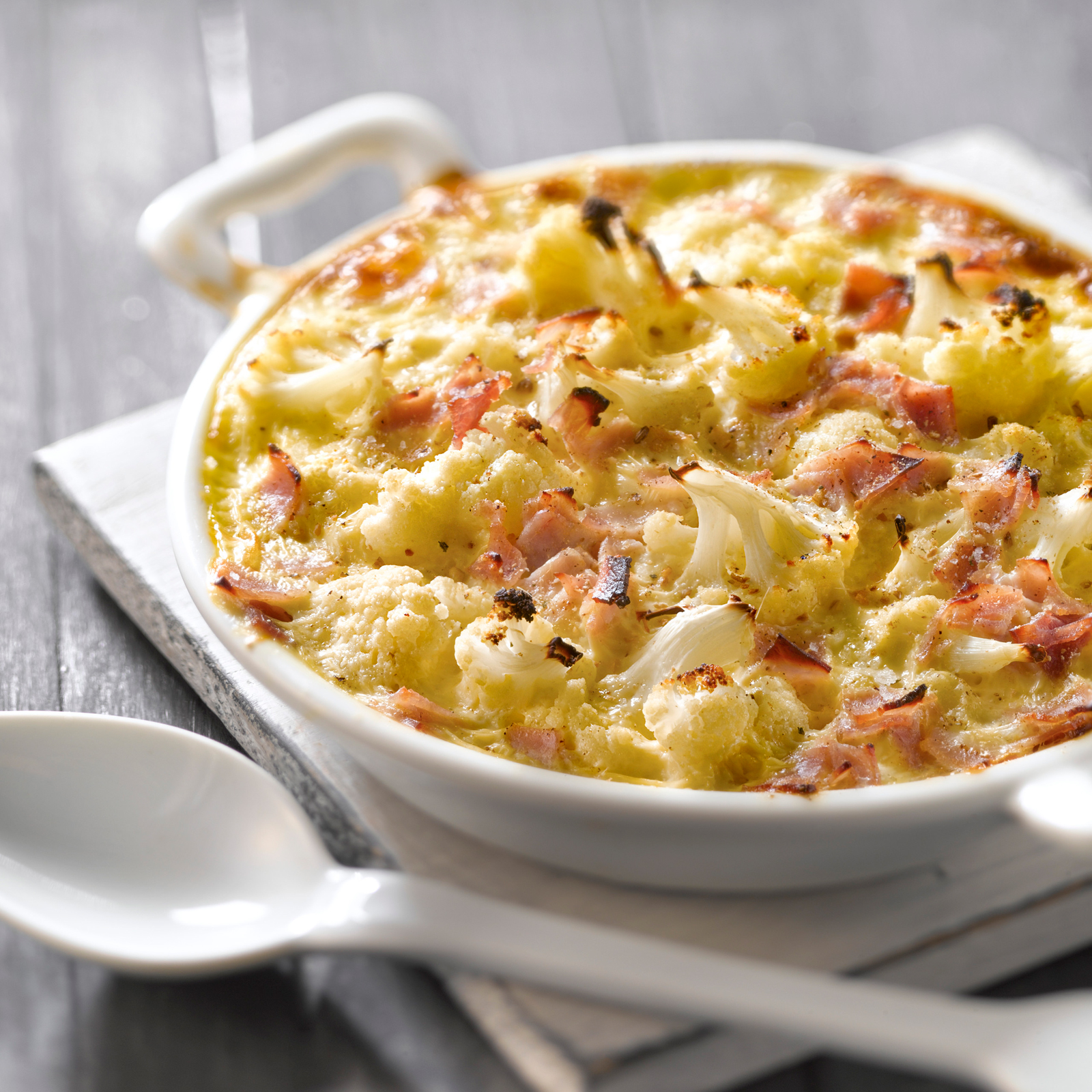 Gratin chou fleur / courgette
