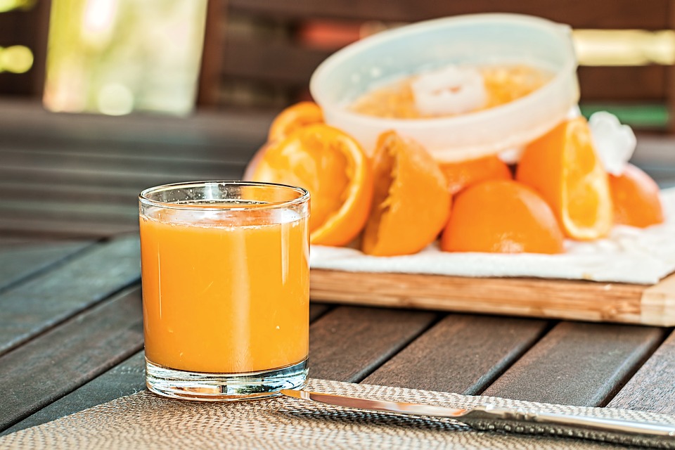 Le temps presse une orange