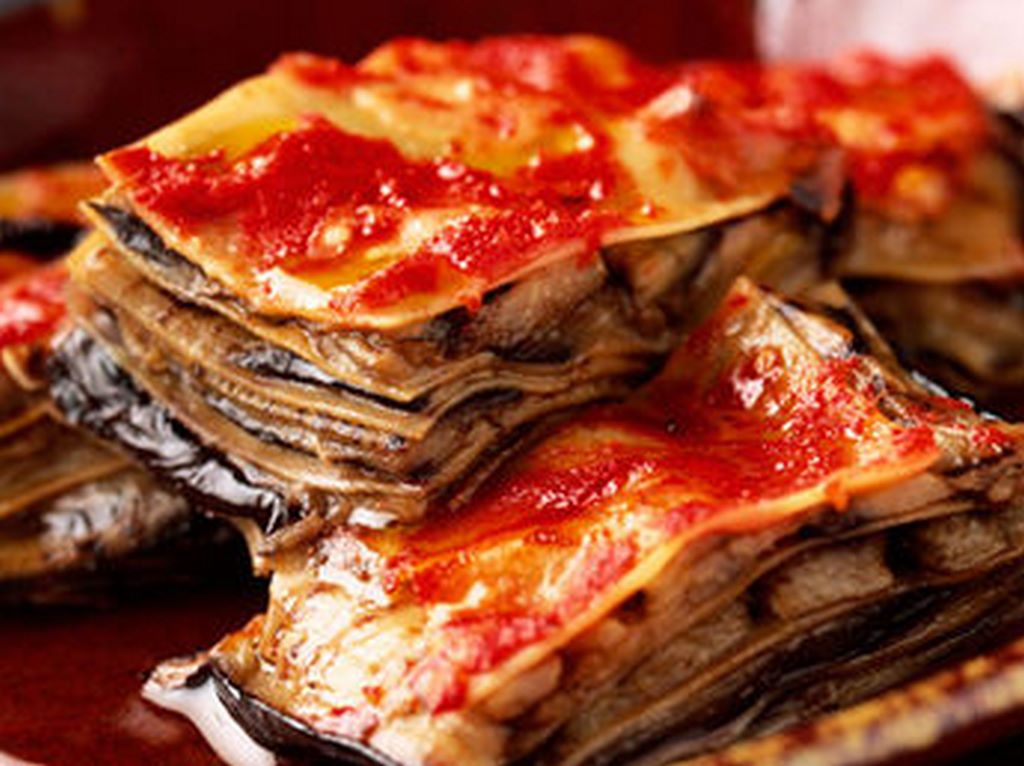 recette lasagnes aux aubergines