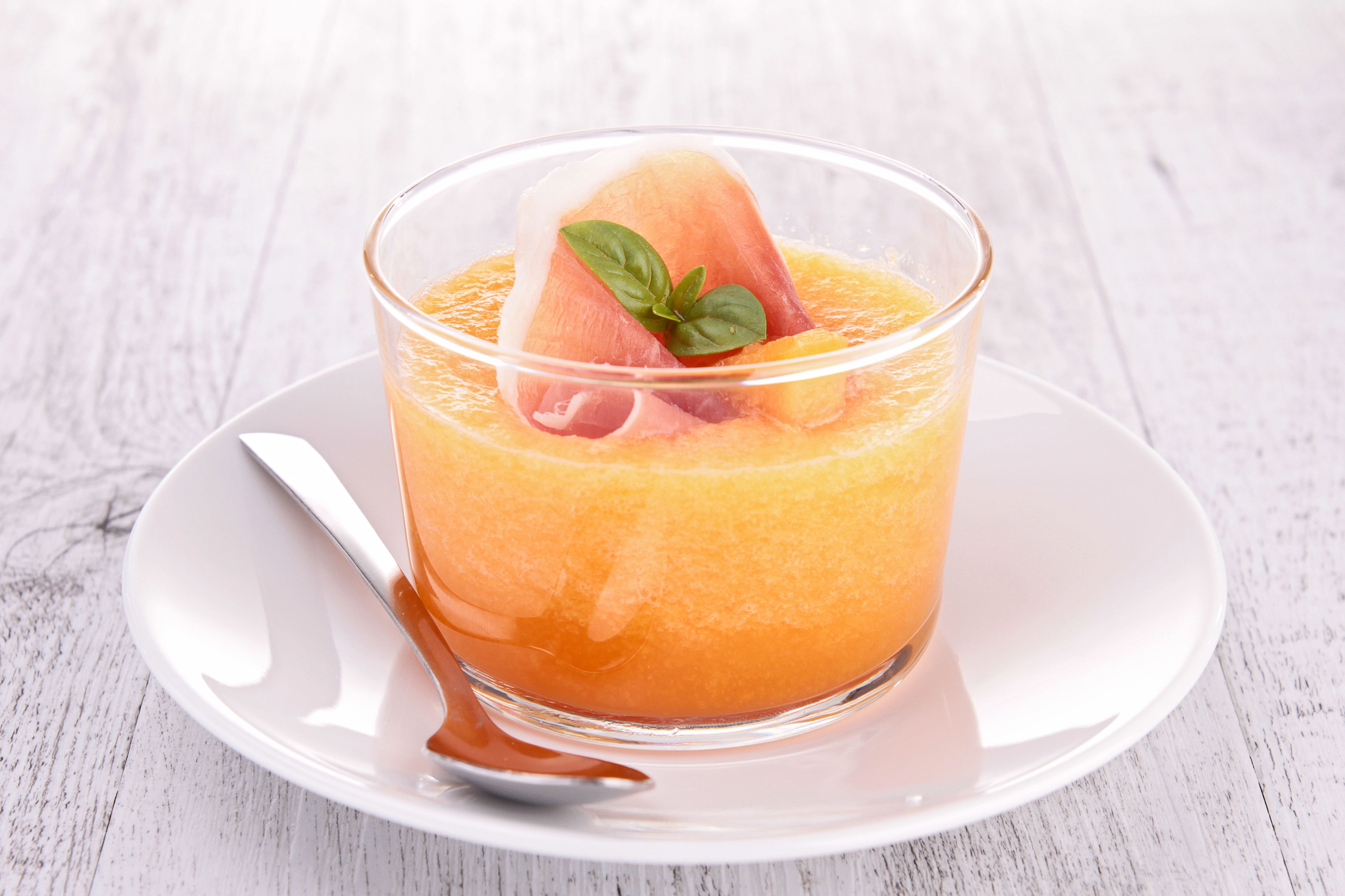 Velouté de melon glacé