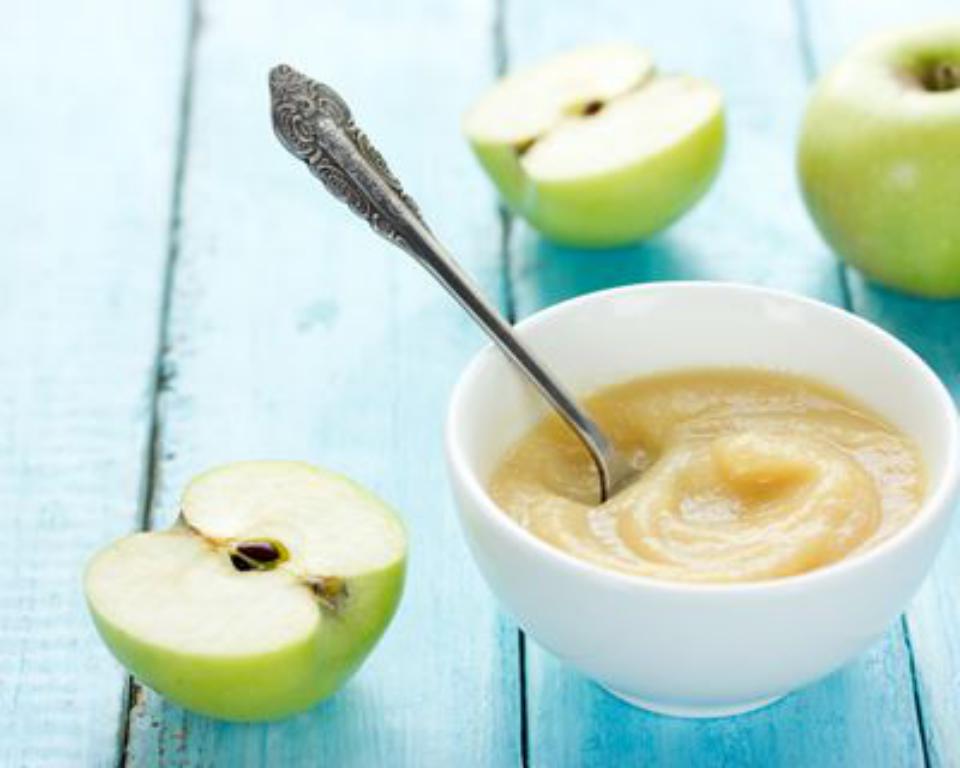 recette bio mousse aux pommes