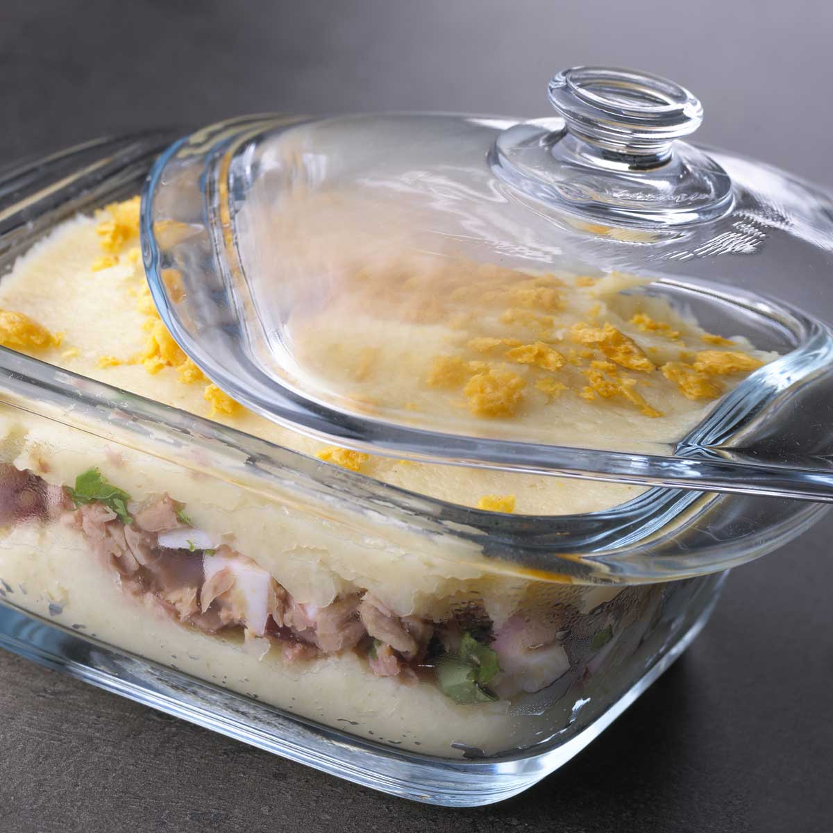 Parmentier de poisson panais et fenouils