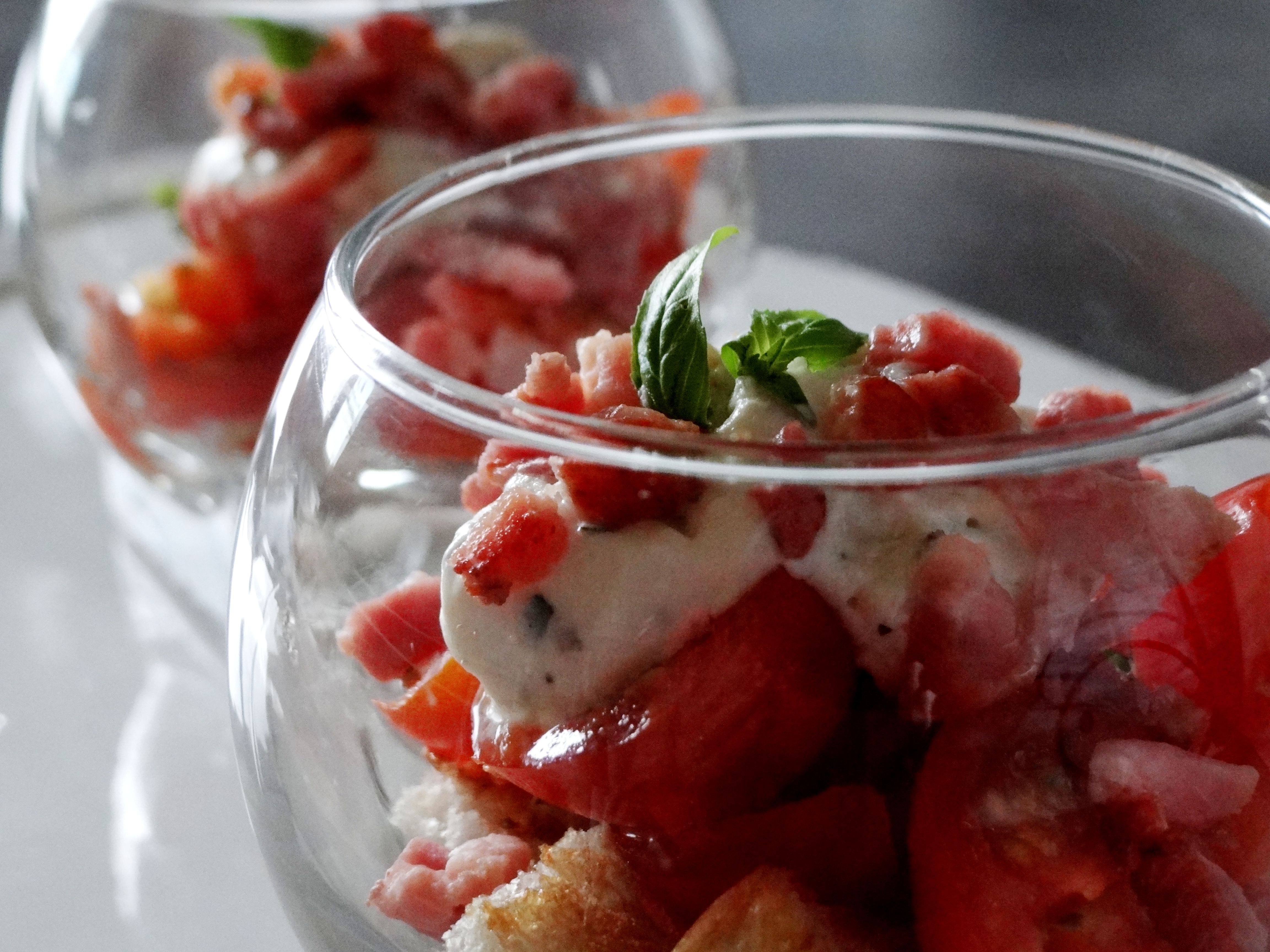 Poêlée lardons-poivrons-mozza