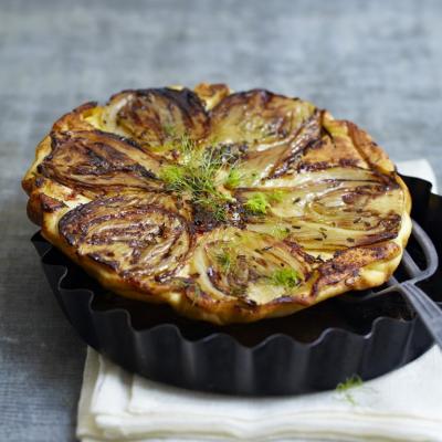 Tarte au fenouil et parmesan 