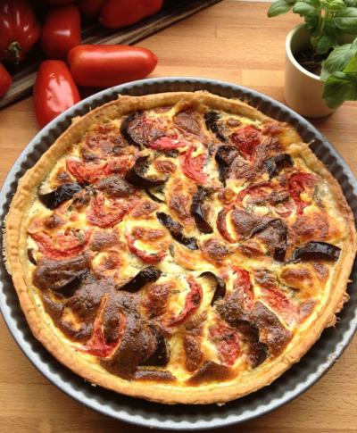 Tourte daubergine
