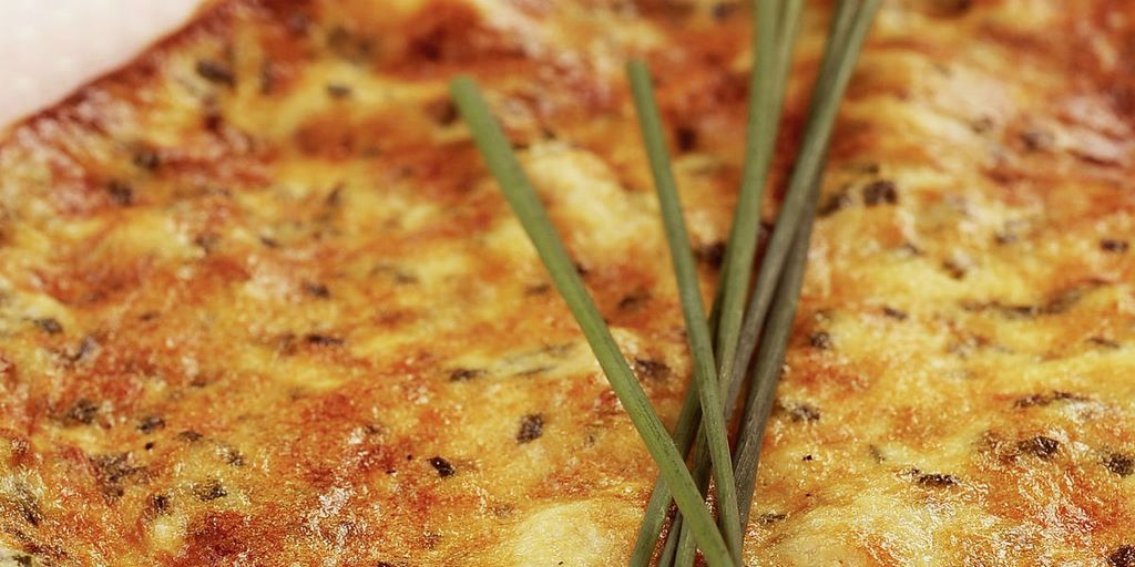 recette tarte au saumon fumé et cébette