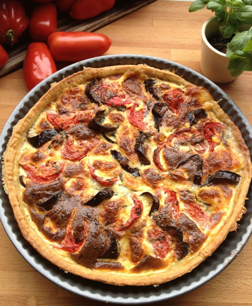 Tourte daubergine
