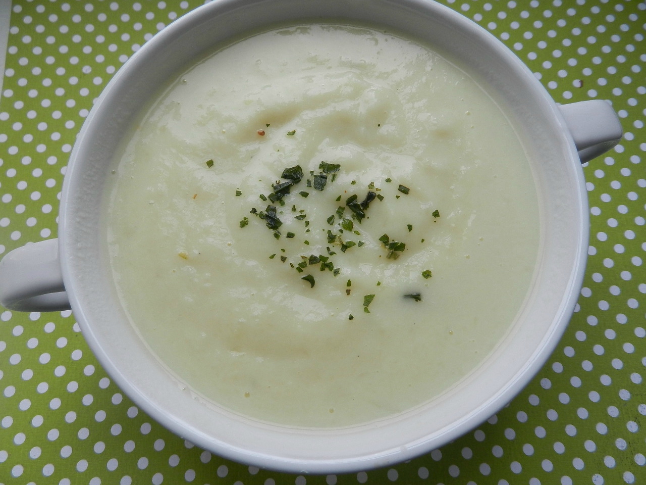 Vélouté de radis noir